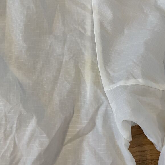 Vintage Logo 7 Super Bowl XXI 1987 STAFF Windbreaker Jacket White Large - Picture 11 of 13